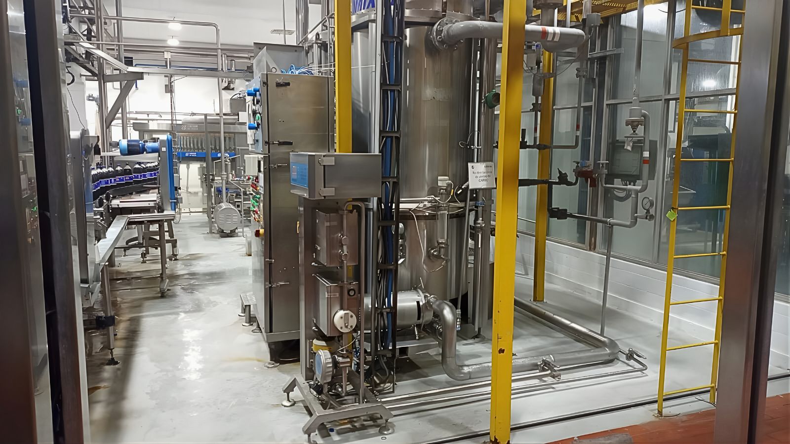 We continue to add kilometers and solutions at the plant